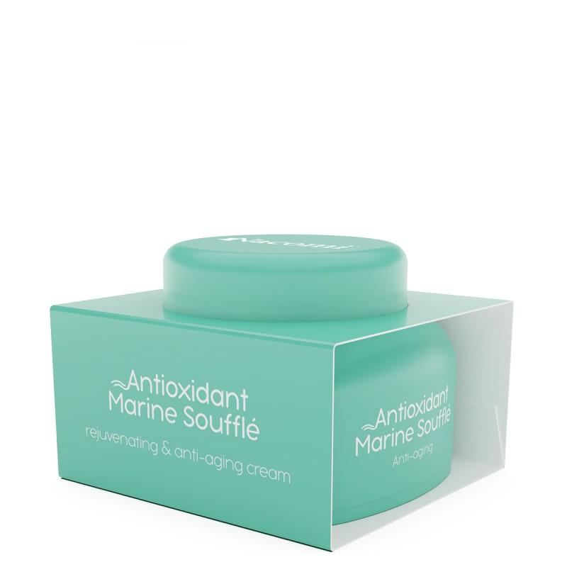 Nacomi Antioxidant Marine Soufflé 50 ml, restaurador y antienvejecimiento.