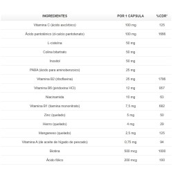 Solaray Hair Nutrients 120 vegan caps