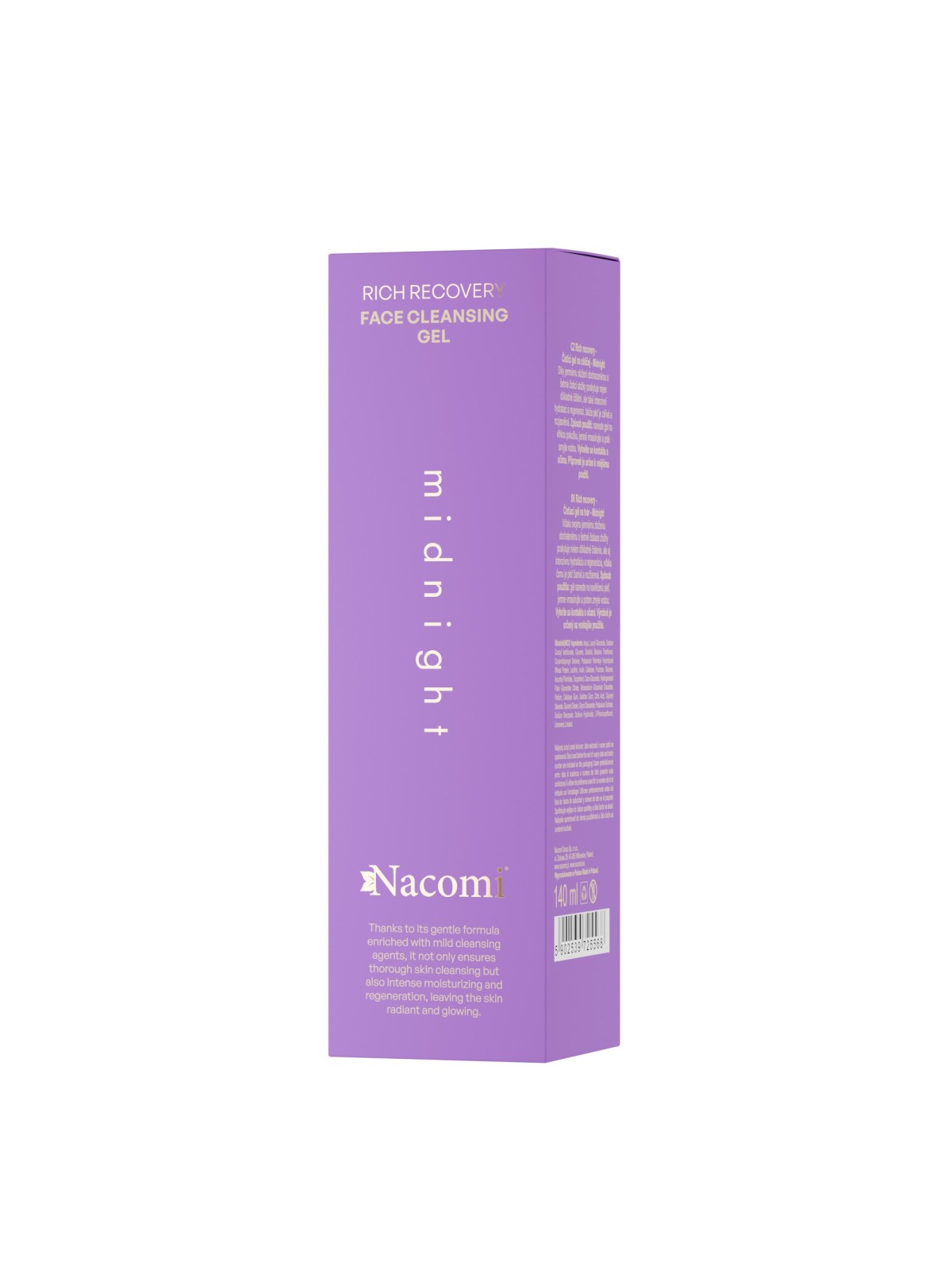 Nacomi Gel Limpiador facial 140ml