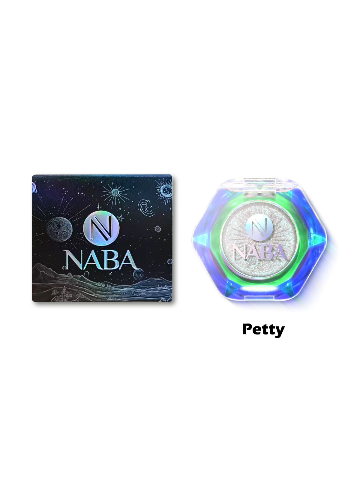 Naba Multichrome Luxury eyeshadow PETTY
