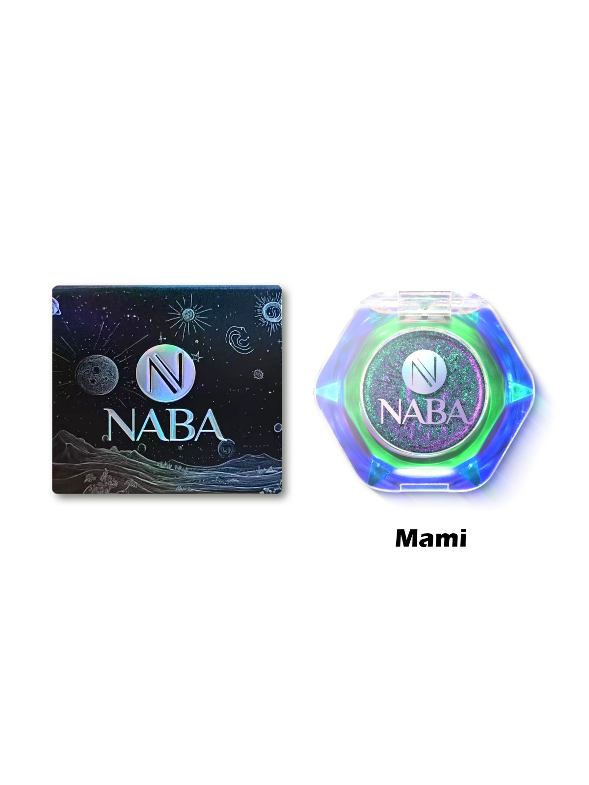 Naba Multichrome Luxury eyeshadow MAMI
