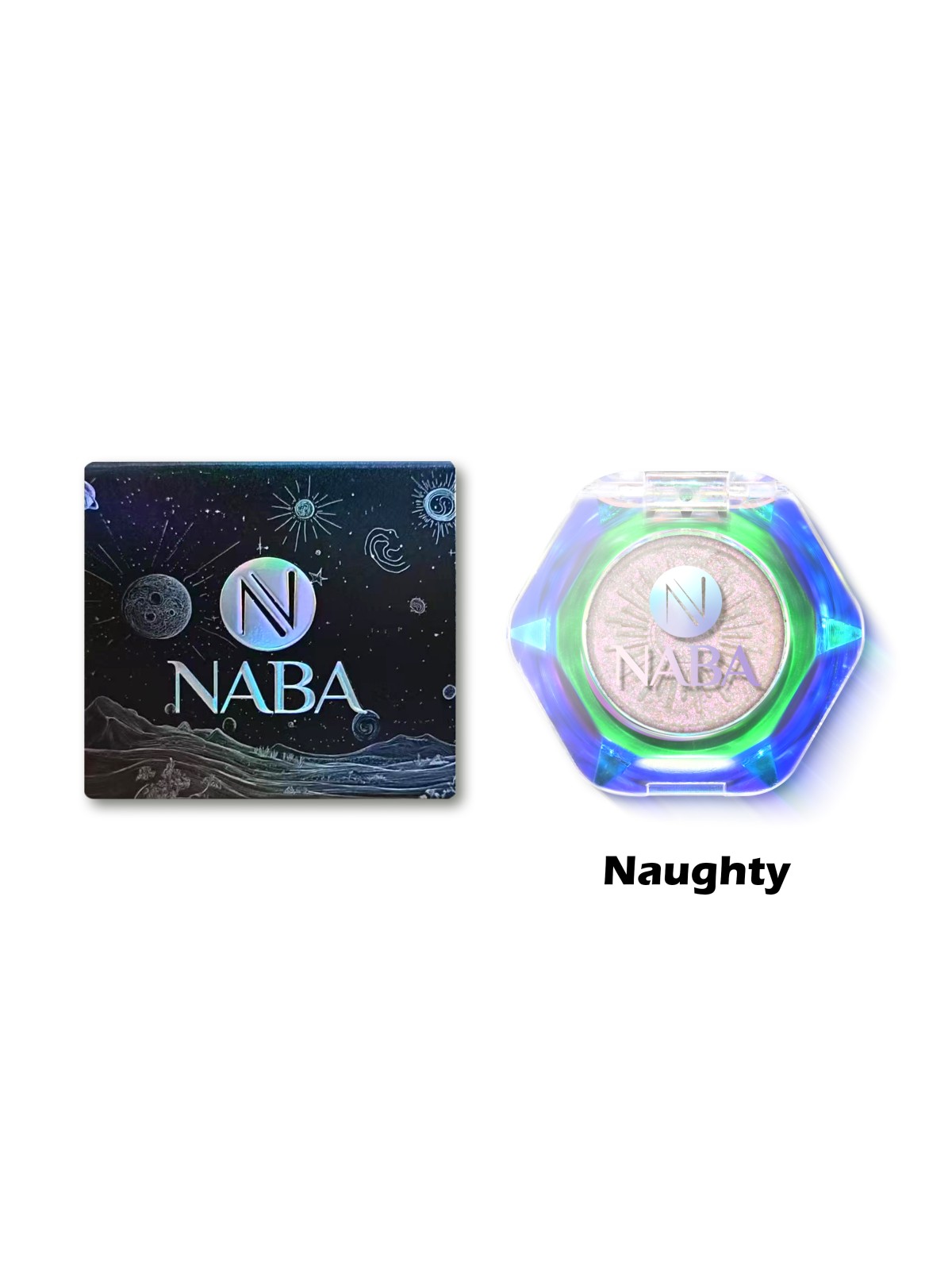 Naba Multichrome Luxury eyeshadow NAUGHTY