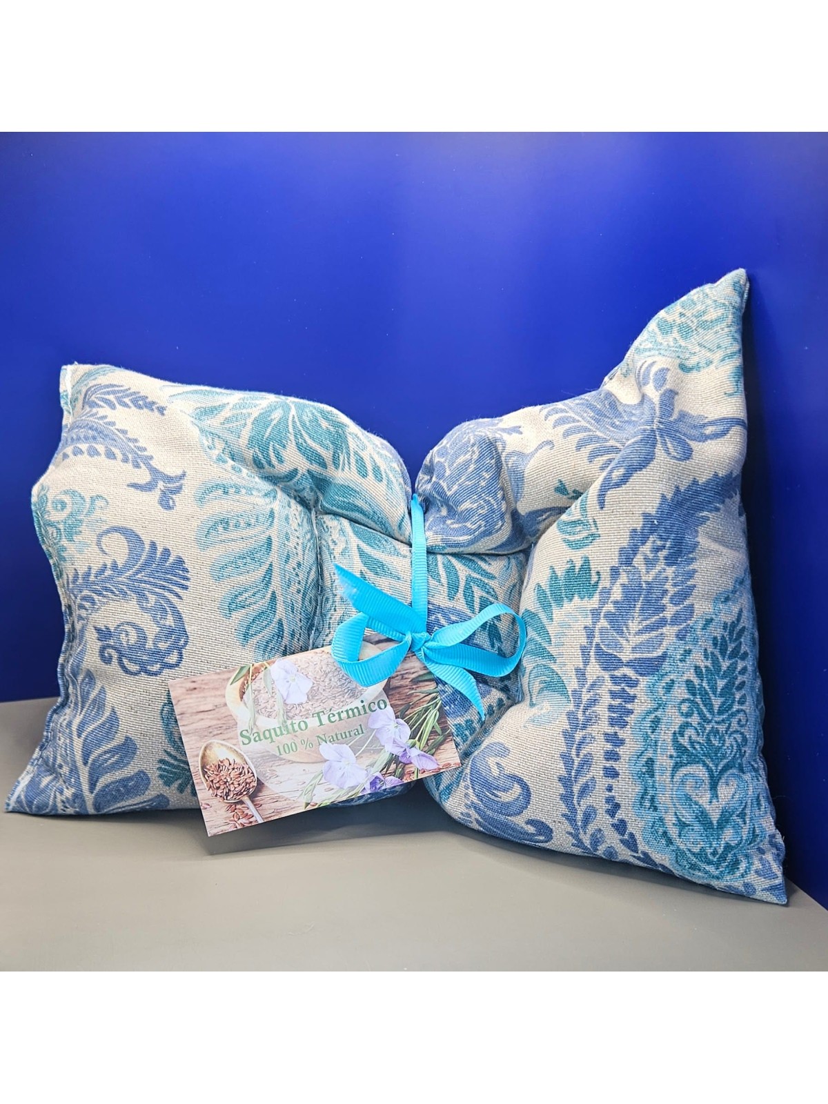 Saquito Térmico AZUL FLORAL