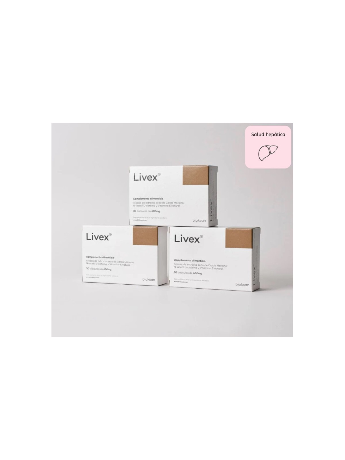 PACK 3 LIVEX 30 Cápsulas