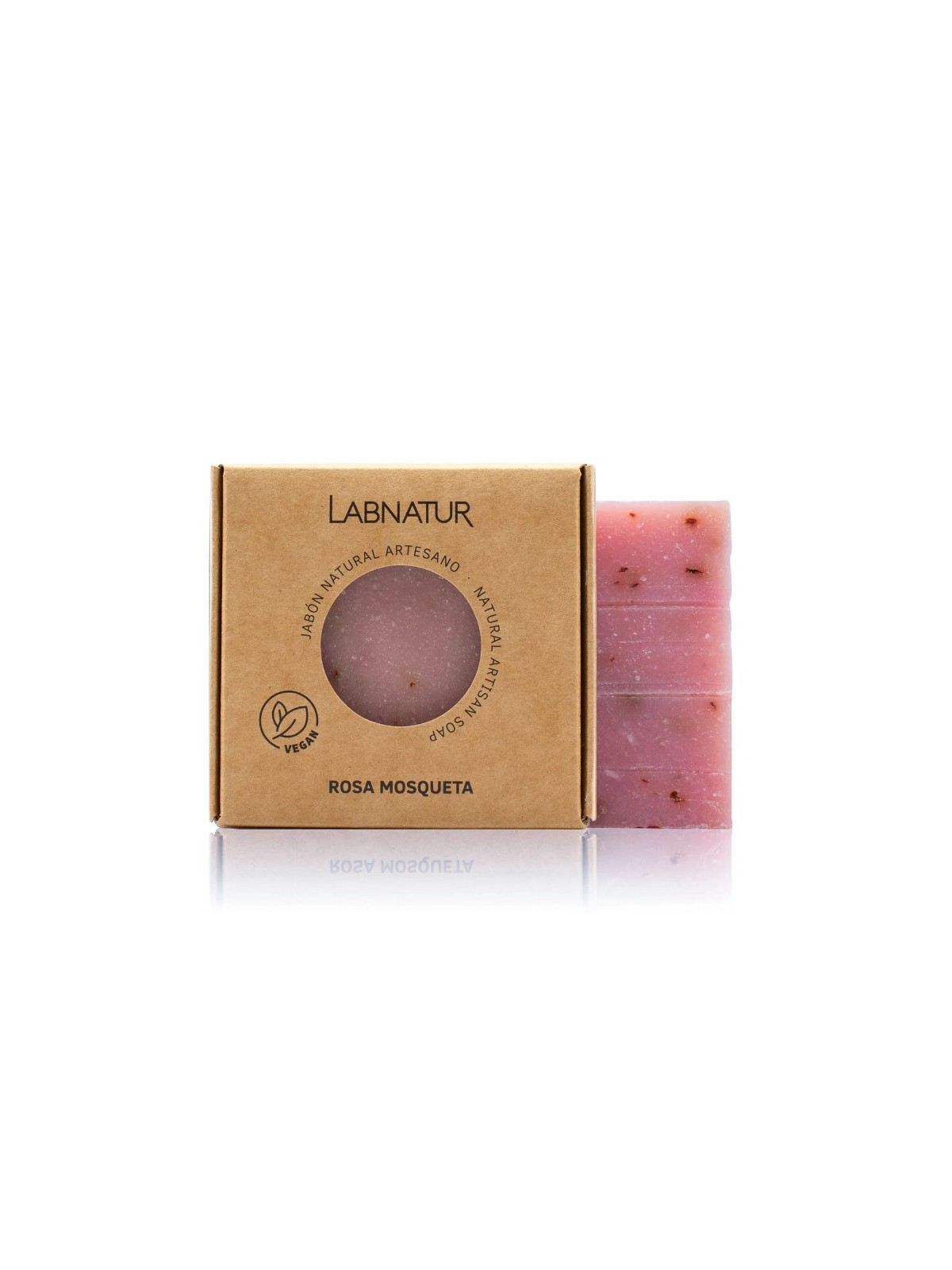 Labnatur Jabón Natural Artesano Rosa Mosqueta 100gr