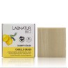 Champú sólido cabello graso 75gr, natural, ecológico y vegano para limpiar, hidratar y fortalecer el cabello