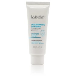 Desodorante en crema 85% ingredientes naturales, vegano, sin alcohol. Fabricado en España