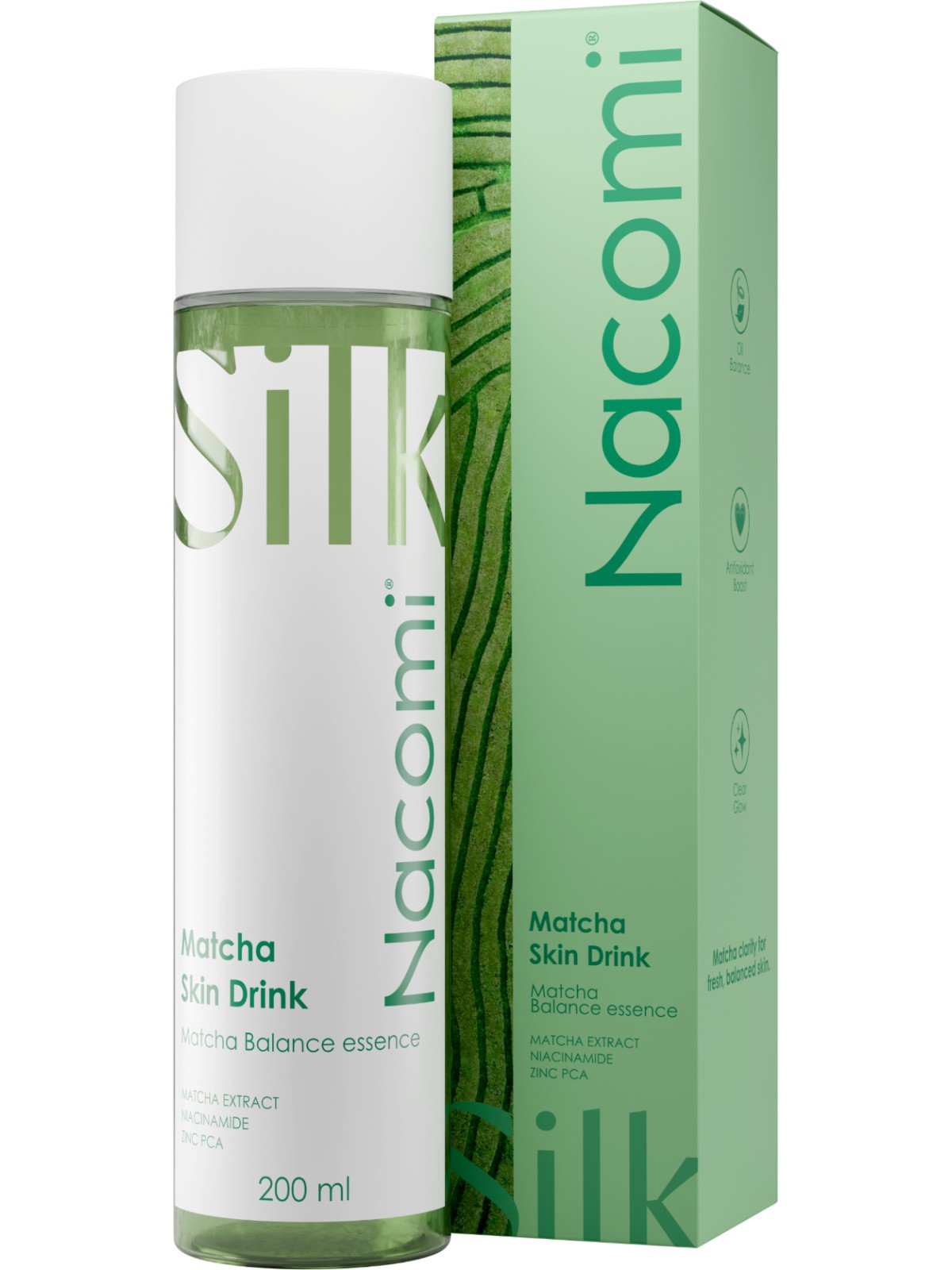 Nacomi Esencia facial equilibrio - Matcha Skin Drink  200ml