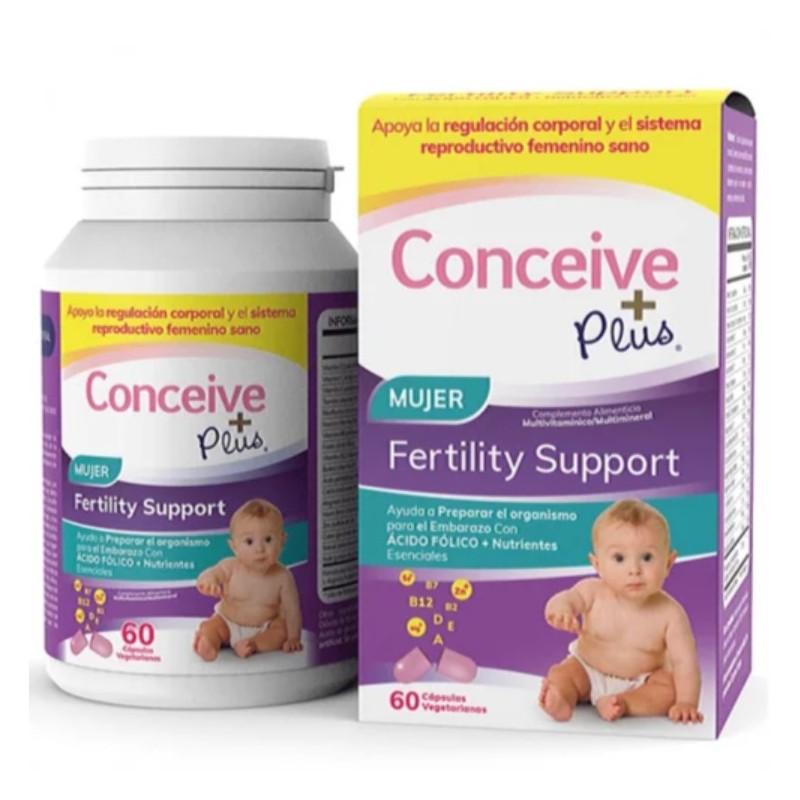 Conceive Plus+ Fertilidad Femenina 60 cápsulas